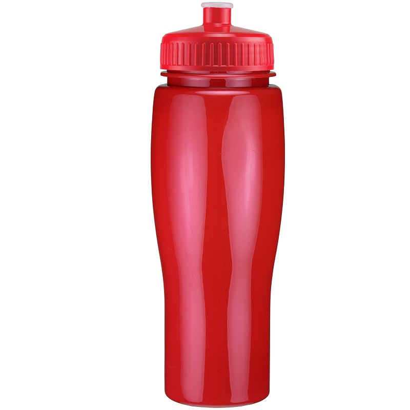 Copper Water Bottle Anti-Bacterial - Push Button Sports Lid - Removable  Insulated Neoprene Sleeve and Optional Copper Straw