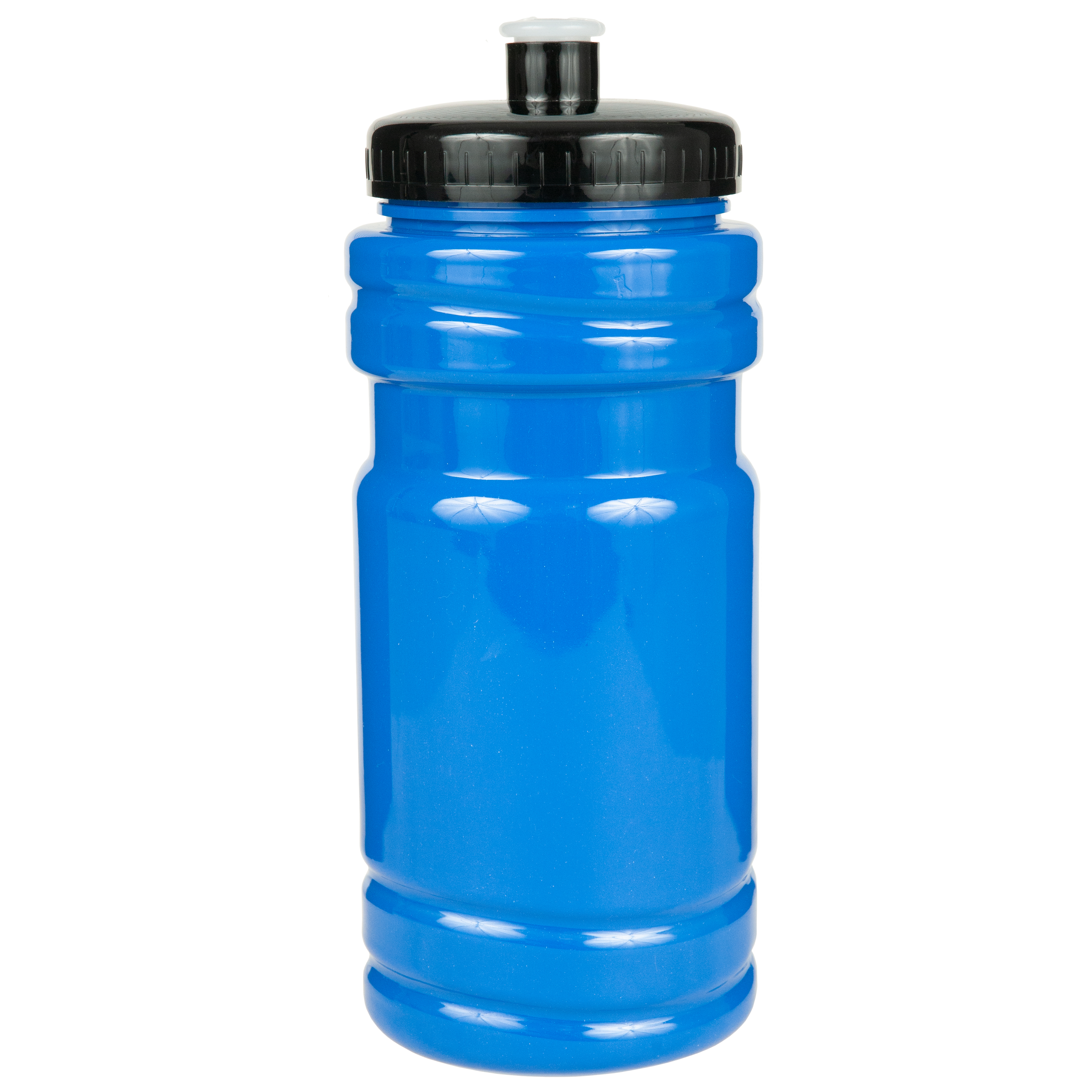Advertising Water Bottles with Push Cap (20 Oz., 7.75 x 3 Dia