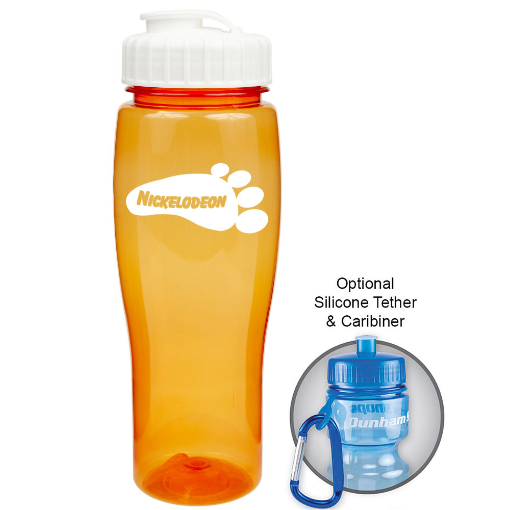 Personalized : Flip Top Translucent Bottle - 20 oz. 108574